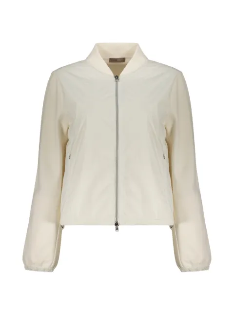 Herno cropped zip-up jacket Neutrals JC00022DR50073