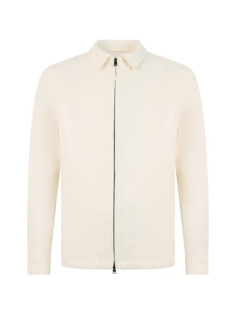 Herno zip-up collared jacket Neutrals GI00059UR13192