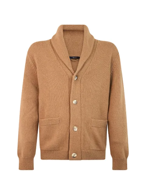Herno shawl-collar cashmere cardigan Neutrals MC000175U70251