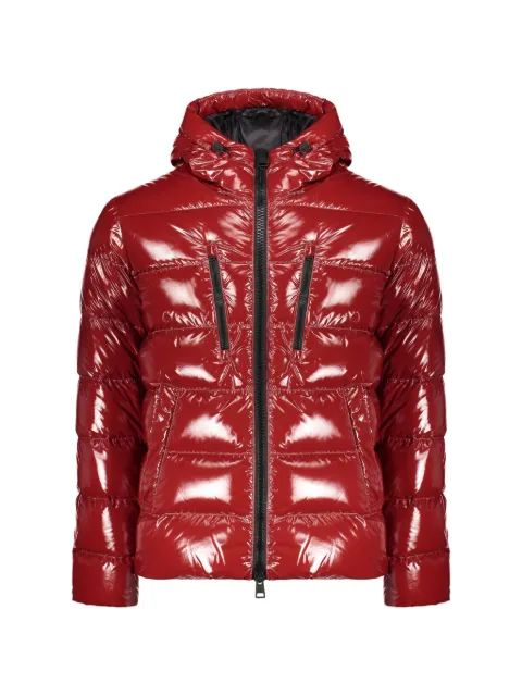 Herno hooded down jacket Red PI00011UO12220
