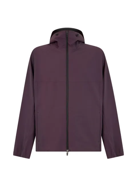 Herno zip-up hooded jacket Purple GI00157UL12825