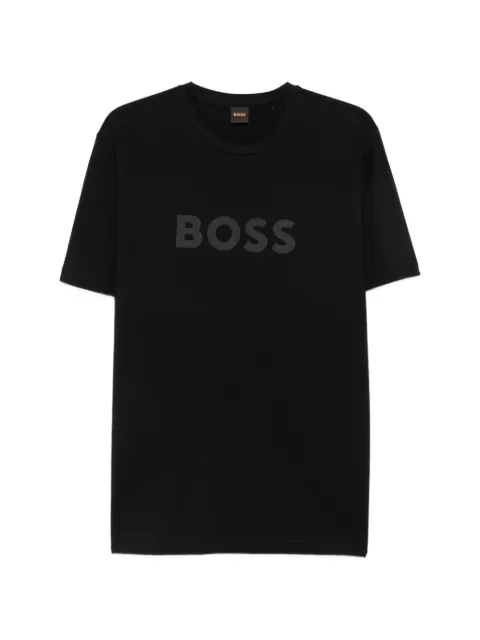 BOSS logo-print T-shirt Black 50566504