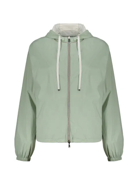 Herno reversible hooded jacket Green GI00028DR12431SZ