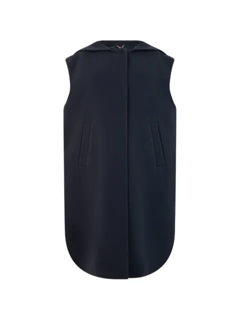 Herno hooded quilted vest Black PI00128DR33415