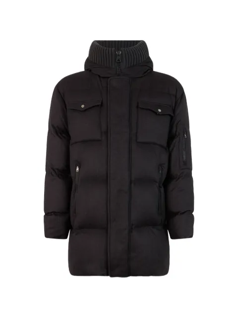 Herno hooded padded jacket Black PI001075U38087