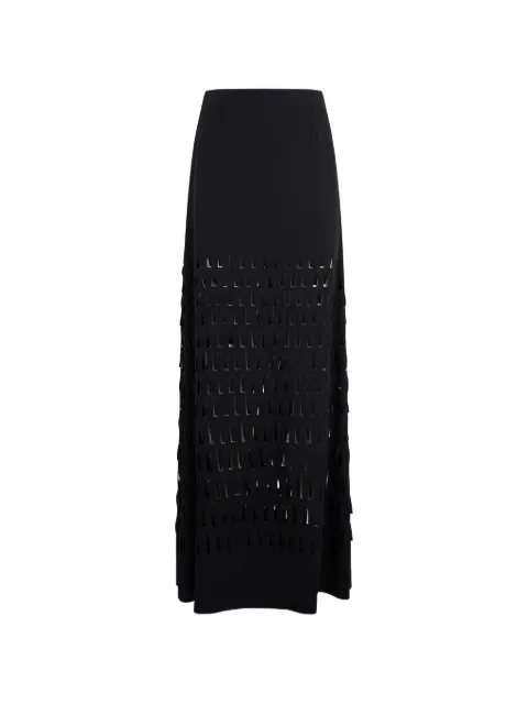 Alberta Ferretti cut-out maxi skirt Black A01136618