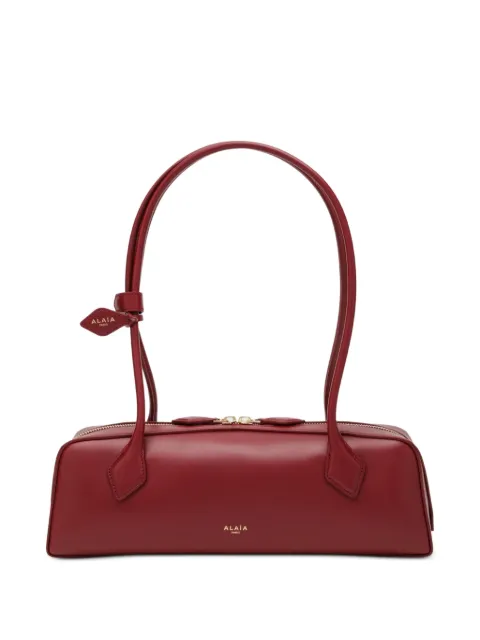 Alaïa Le Teckel medium bag in calfskin Red AA1S06033I061