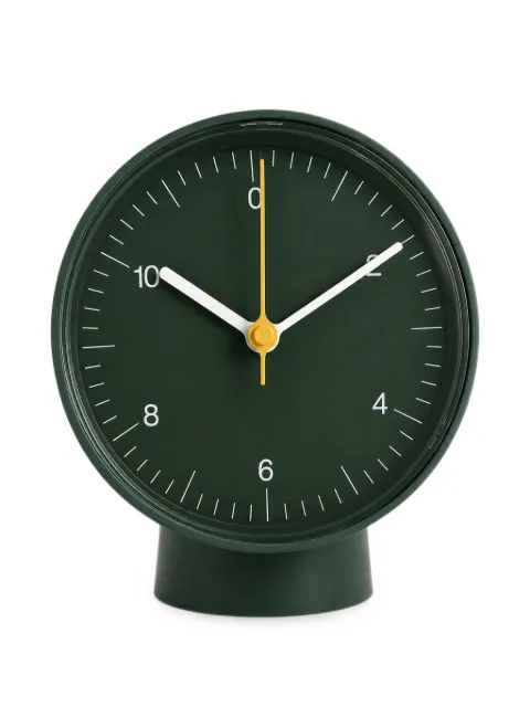 HAY circular pedestal clock Green AB311A587