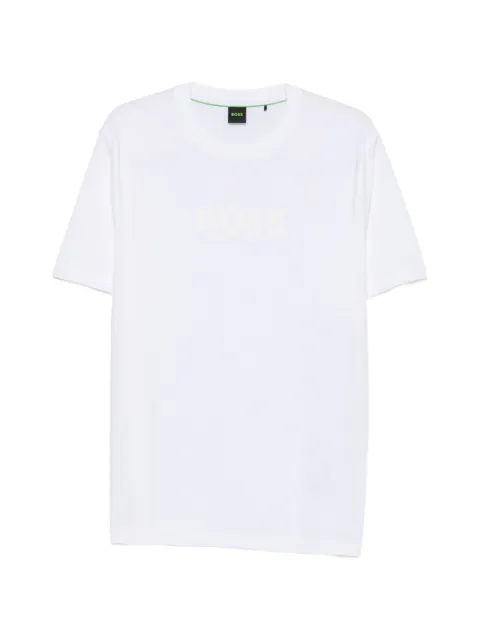 BOSS logo-print T-shirt White 50553652