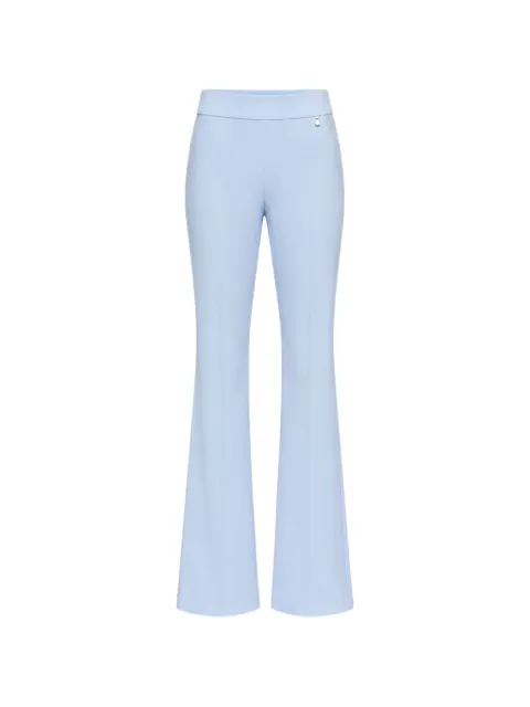DiveDivine Urbino high-waisted flared trousers Blue PANTALONEURBINO