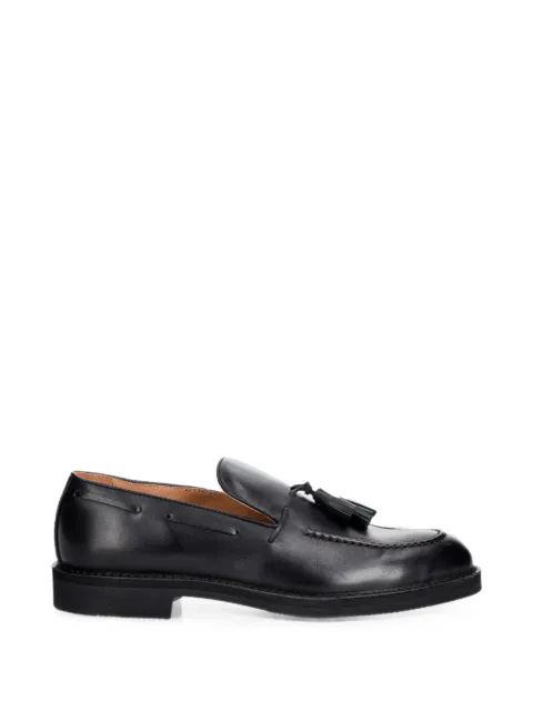Fracap Tassel leather loafers Black C724