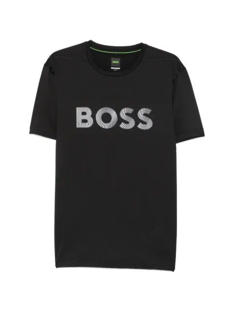 BOSS logo-print T-shirt Black 50564512
