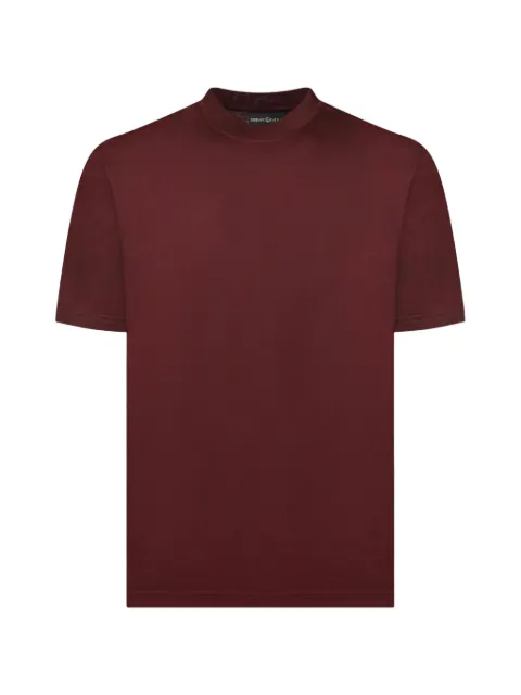 Giuliano Galiano high-neck short-sleeve T-shirt Red VICEBORDEAUX