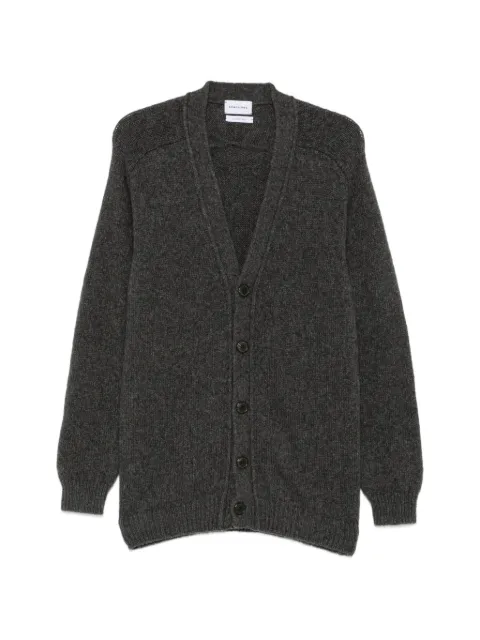 SCAGLIONE ribbed-knit V-neck cardigan Grey UTW023