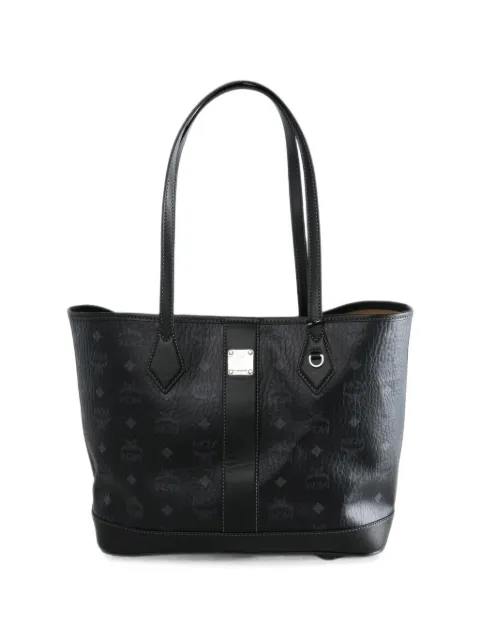 MCM small New Liz Monogram-print tote bag Black MWPGSLR05