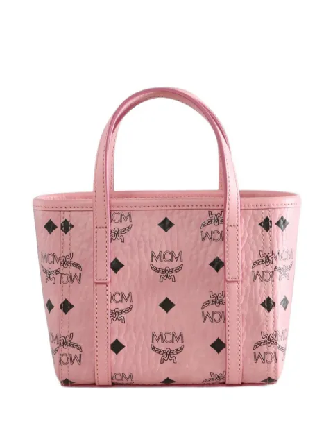 MCM X-mini Toni monogram-print crossbody bag Pink MWPGSMT03