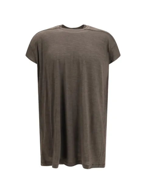 Rick Owens cap-sleeve T-shirt Brown RR02F4255