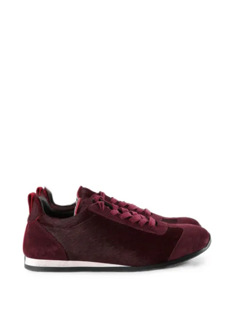 Uma Wang panelled sneakers Red US9088