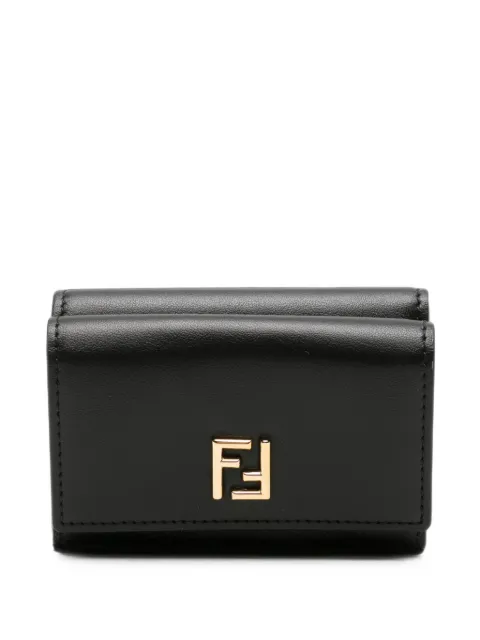 FENDI FF Mini Trifold wallet Black 8M0584B08E
