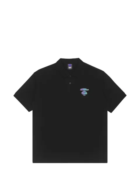 AAPE BY *A BATHING APE® Moonface polo shirt Black AAPPOM0928XXI