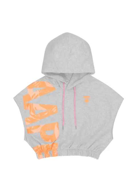 AAPE BY *A BATHING APE® Moonface sleeveless hoodie Grey AAPTKW0965XAI