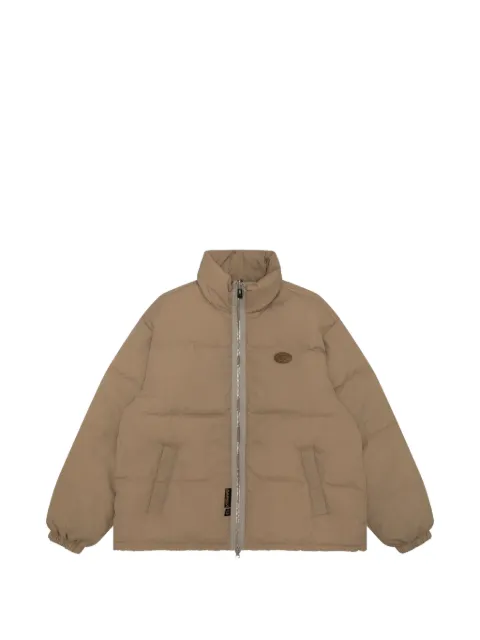 AAPE BY *A BATHING APE® Moonface logo puffer jacket Neutrals AAPDNM7668XXN