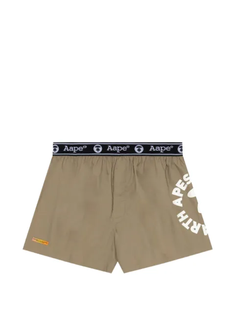 AAPE BY *A BATHING APE® Moonface-print boxers Black AAPUWM5243XXL