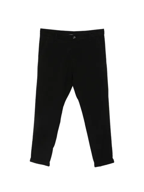 IMPERIAL button-fastening trousers Black PWB0MBV