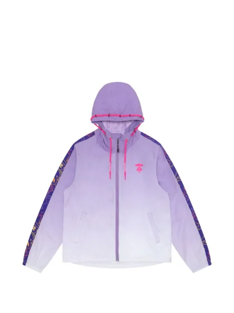 AAPE BY *A BATHING APE® Moonface hooded jacket Purple AAPLJW7508XAI