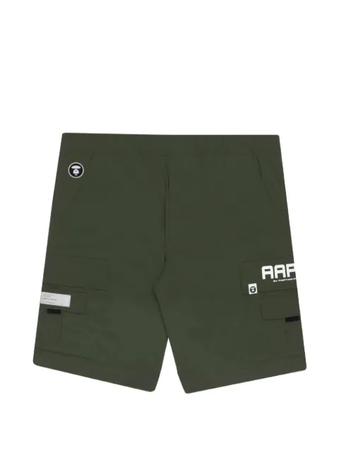 AAPE BY *A BATHING APE® Moonface cargo shorts Green AAPSPM6778XXH