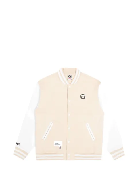 AAPE BY *A BATHING APE® Moonface patch sweatshirt Neutrals AAPSWM3979XXJ