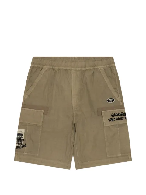 AAPE BY *A BATHING APE® Moonface cargo shorts Brown AAPSPMB615XXM