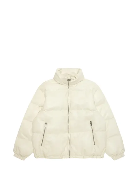 AAPE BY *A BATHING APE® AAPEUNVS Moonface puffer jacket White AAPDNM7740XXP