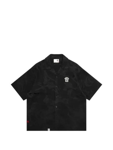 AAPE BY *A BATHING APE® AAPENOW short-sleeve shirt Black AAPSRM8567XXQ