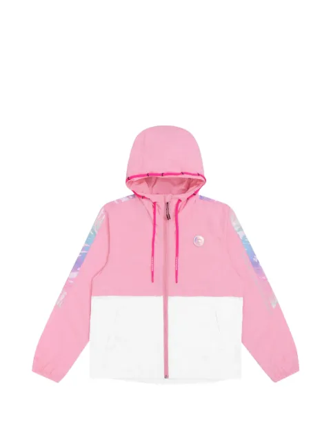 AAPE BY *A BATHING APE® hooded colour-block jacket Pink AAPLJW7433XXG
