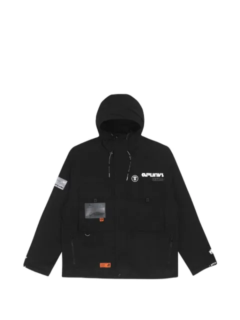 AAPE BY *A BATHING APE® Apunvs hooded jacket Black AAPLJM7503XXI