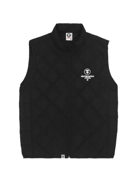 AAPE BY *A BATHING APE® quilted down-filled gilet Black AAPDNM7471XXH