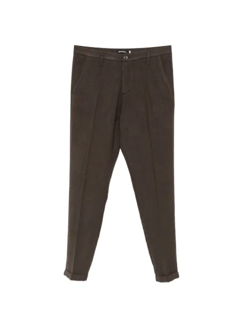 IMPERIAL herringbone-pattern tailored trousers Brown PD3GMBJ