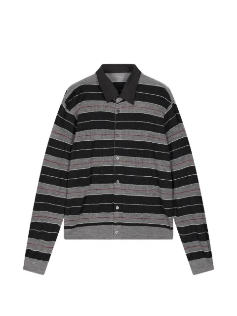 CROQUIS striped wool cardigan Grey 9Q8314240