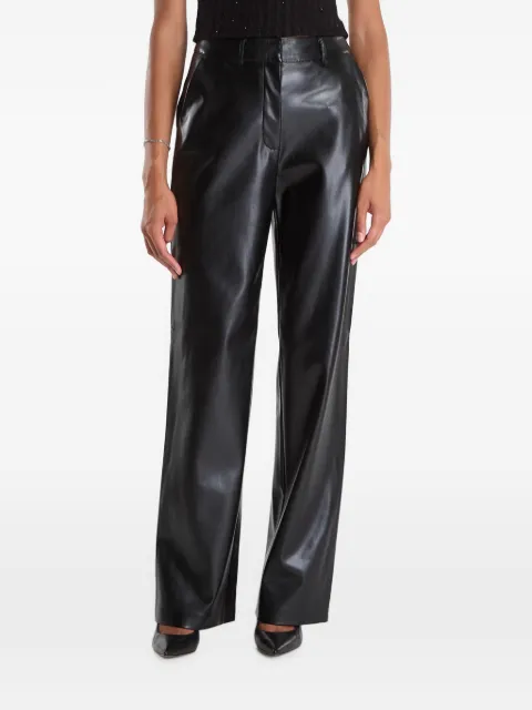 GUESS USA straight-leg trousers Black W6YB12W2906JBLK