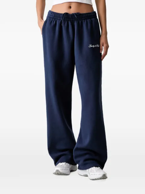 Sporty & Rich logo-embroidered track pants Blue PA071712326BL132