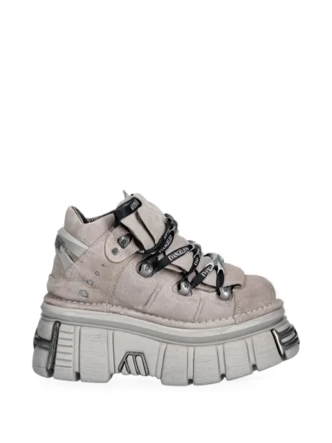 NEW ROCK Evangelion platform boots Grey M106CEV166