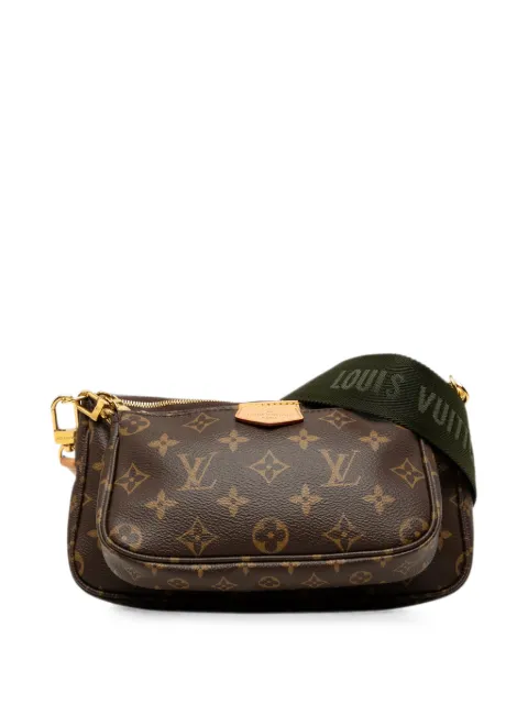 Louis Vuitton Pre-Owned 2020 Monogram Multi Pochette Accessoires satchel Brown OG00IQ8NPYEG4IEQ