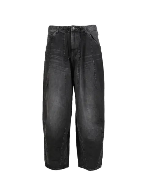 Needles faded panelled jeans Black TY233BLK
