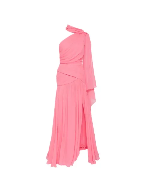 Elie Saab one-shoulder draped gown Pink DO1236N