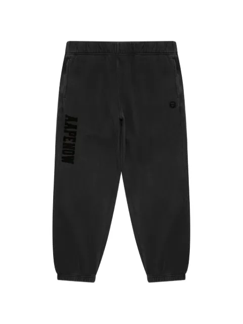 AAPE BY *A BATHING APE® logo-patch track pants Grey AAPPTMB627XXN