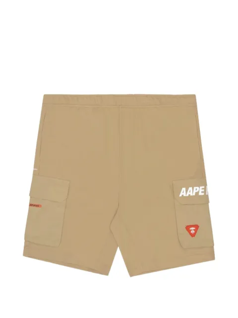 AAPE BY *A BATHING APE® Moonface cargo shorts Neutrals AAPSPM6884XXI