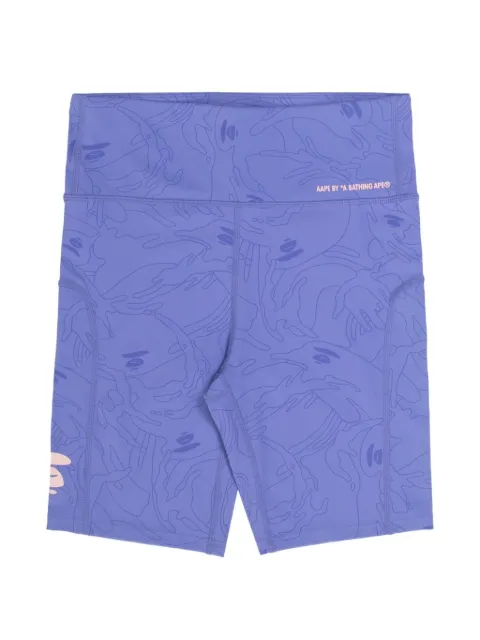 AAPE BY *A BATHING APE® Urban Active shorts Purple AAPSPW6813XAJ