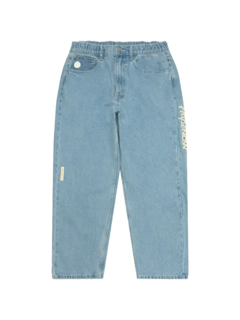 AAPE BY *A BATHING APE® Moonface logo jeans Blue AAPPTMB662XBO