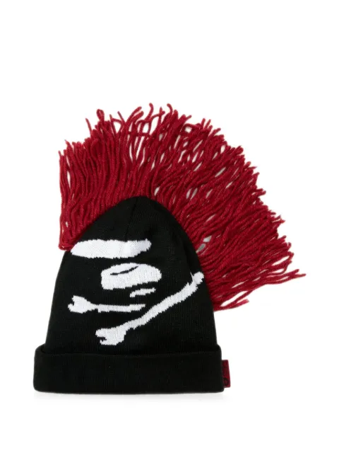 AAPE BY *A BATHING APE® fringed beanie hat Black AAPHTM4968XXH